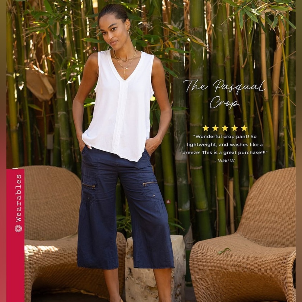 XCVI Pasqual Linen Pants - Picture 2 of 6